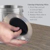 Compost Container Filter, 6-Piece Activated Carbon Filter Set, Kitchen Activated