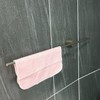 Luxury Gunmetal Bathroom Towel Bar for Remodeling Home Decor