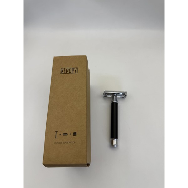 KEROPY Double Edge Safety Razor With 10 Premium Stainless Steel,