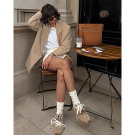 befen Real Leather Crossbody Bags for Women, Woman Cross Body Purses Shoulder Bag Handbags Adjustable Strap Cognac Brown