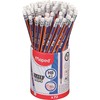 Maped 72 HB Navy Green Graphite Pencils with Eraser Tip
