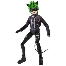 Miraculous Ladybug And Cat Noir Toys Claw Noir Fashion Doll | Articulated 26cm Claw Noir Doll With Accessories | Teen Superhero Claw Noir Figurine | Bandai Dolls Range