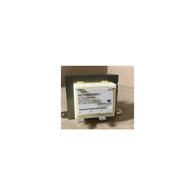 HARTLAND CONTROLS HCT-20P0BB01 30 VA Transformer/W Foot MOUNTING 120 Volts