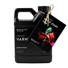 Timeless Archival Print Varnish - 1 Pint, Satin Finish, Highest Quality Canvas Coating, Water Based UV Protection, 100+ Years Certified Archival