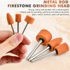 42 Pcs Grinding Wheel Head,Abrasive Mounted Stone Grinding Wheel Head,Mounted