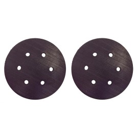 For Porter Cable (2) Backing Pad 6" Hook Loop for Porter Cable Polisher 7424 7424XP