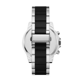 Set con pulsera y tarjetero Folio FMDFL6066 Gift Sets de aleación en tono negro y plateado para caballero