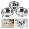 Cabilock Steam Eggs Mold Poached Egg Holder Tray Egg Poacher