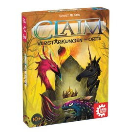 Game Factory 646263 Claim, Card Game, Stitch Game, Reinforcement, Expansion (Places)