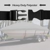 HAHASOLE Boat Cover Straps, 6 Pack-96''Lx1''W Heavy Duty Polyester Adjustable