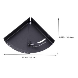 LALAFINA Corner Clamp Angle Clamp for Woodworking Construction Stable Design for Fixing Photo Frames and Door Frames Suitable for Wood