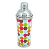 True Spirit 16 Oz Cocktail Shakers Mixing, Disco, Bright Patterns