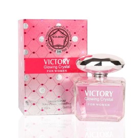 Fragrance Couture Victory Glowing Crystal for Women by Fragrance Couture 3.4oz EDP Perfume Spray