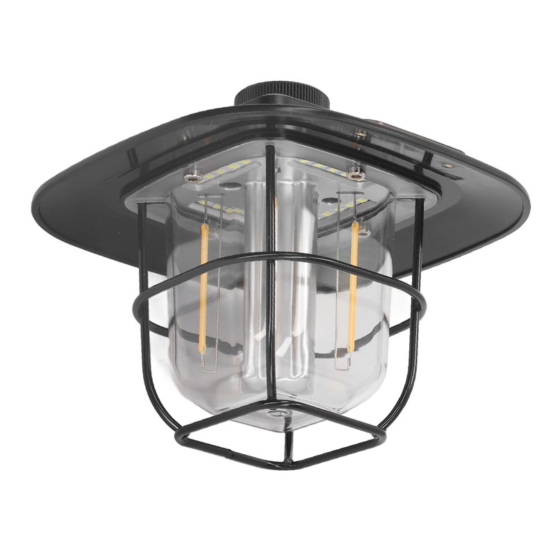 Camping Lantern Rechargeable Battery Powered Outdoor Potable Walking Tent Lamp