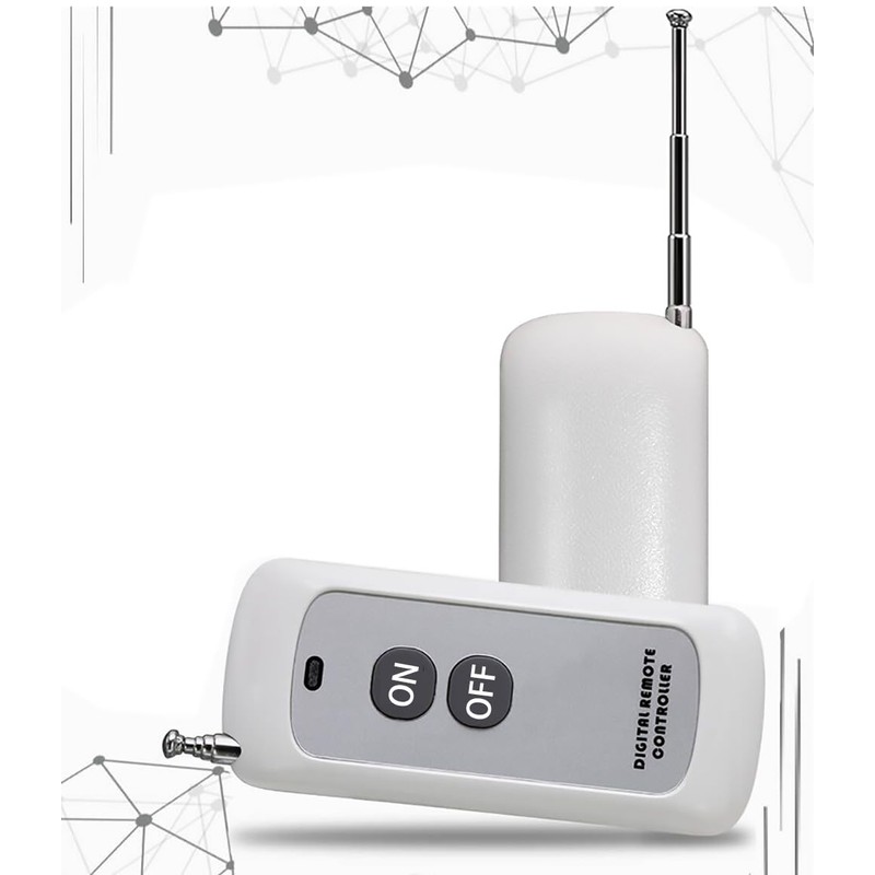 YETOR Long Range Wireless Light Switch kit,AC110V/120V RF Remote Control