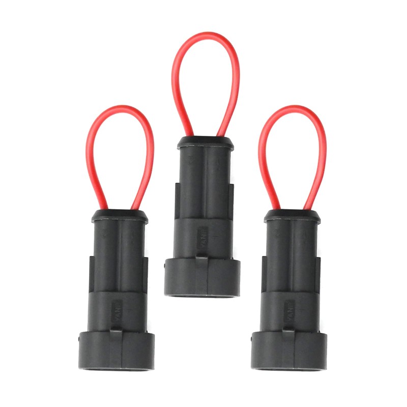 Zreneyfex 3 Pcs Seat Safety Switch Bypass Plug Connectors, Replacement