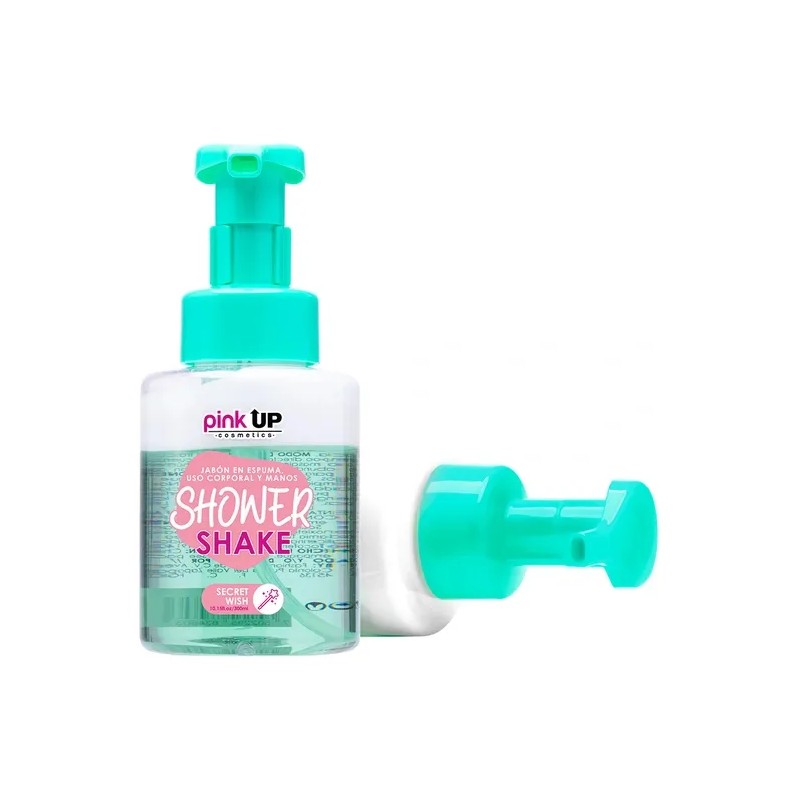 Shower Shake Jabón En Espuma Corporal Y Manos Pink Up