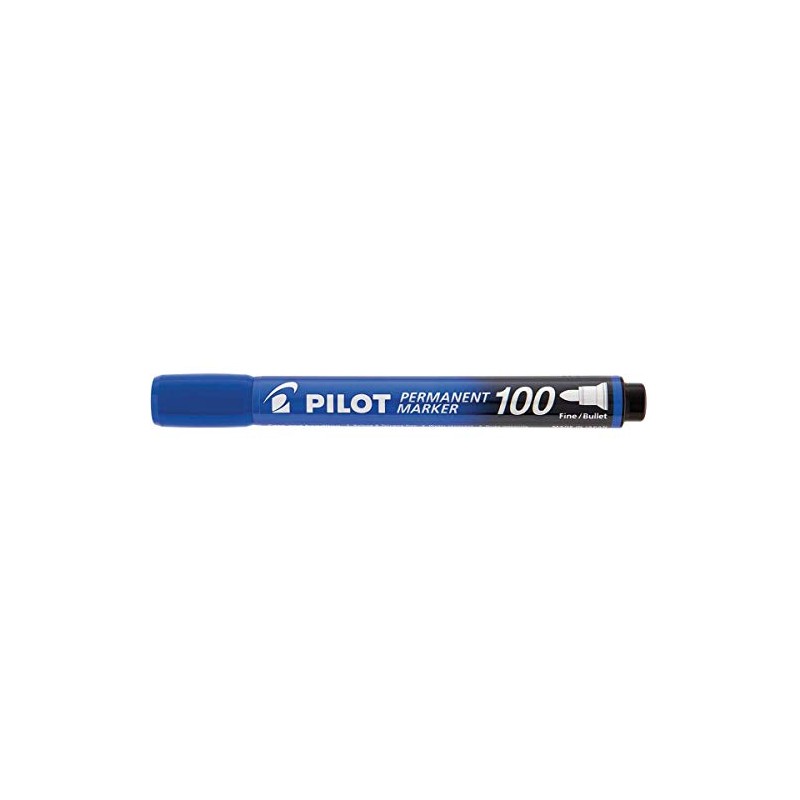 Pilot sca-100-l – Pack of 12 Permanent Markers, Conical Tip,
