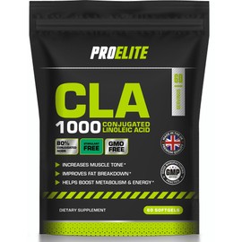 CLA Supplement 60 Softgels - 1000mg per Capsule CLA with 80% Isomers - CLA Softgel Capsules Conjugated Linoleic Acid - Suitable Men, Women