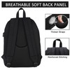 SUPACOOL Lightweight Casual Laptop Backpack with USB Charging Port for