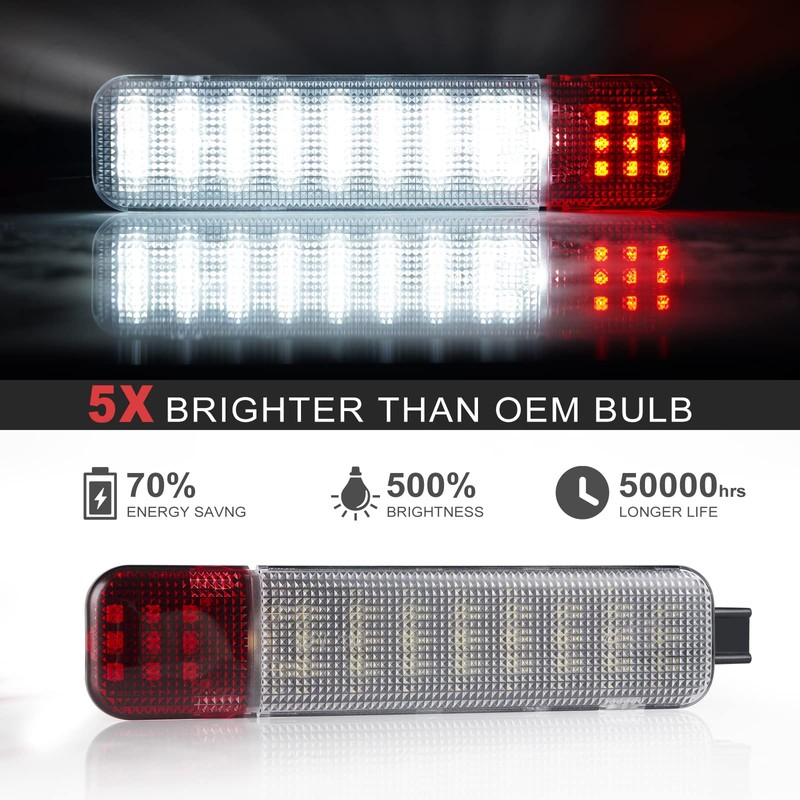NEIFILES LED Door Panel Light Interior Courtesy Light Compatible with