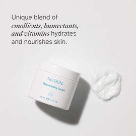 Nu Skin Nu Skin Rejuvenating Cream | Expertly Formulated Moisturizer for Dry Skin, Infused with Hyaluronic Acid, Nourishing Vitamins, and Unique Moisture-Binding Technology | 1.7 Fl Oz | 2 Pack