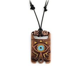 GAUEIOUR Zelda Necklace,Zelda Legend Wilderness Breath Pendant Necklace, Suitable for Fan Players, Role-Pplaying Necklace Accessory for Zelda Legend Game