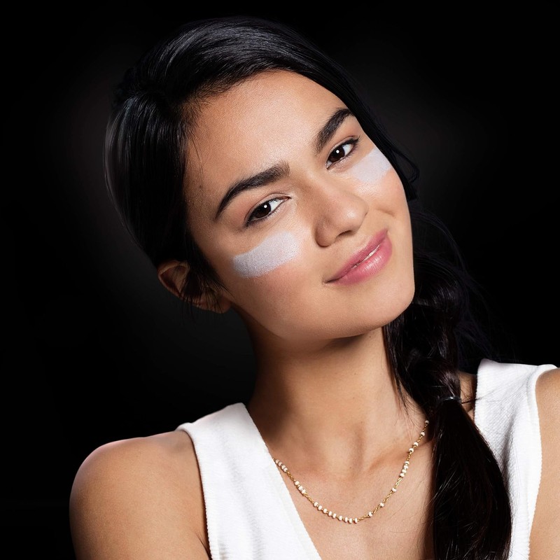Mascarillas faciales de Olay, arcilla de carbón facial, brillo Boost