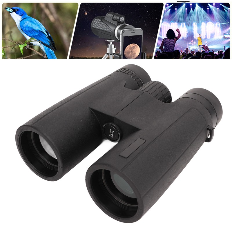 10X42 Binoculars HD Large View High Light Transmission Compact Portable