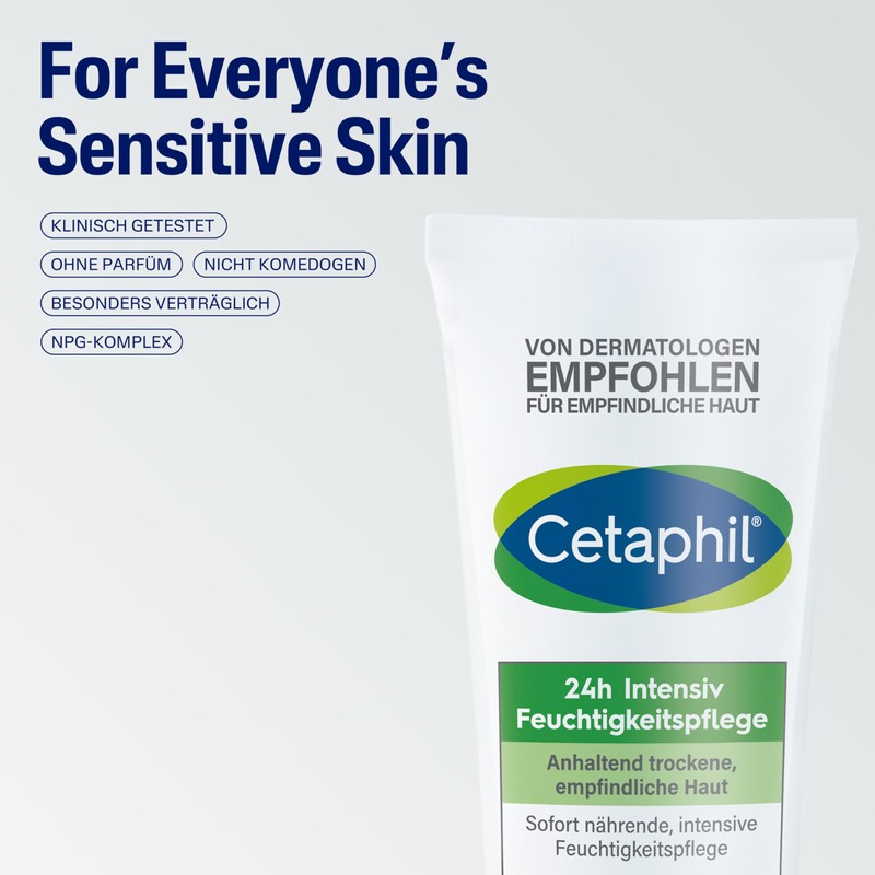 Cetaphil 24h Intensiv-Feuchtigkeitspflege Lotion, 220 ml
