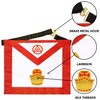 MASONIC HUB RAM APRON - Past High Priest 100% Lambskin