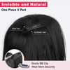 ALXNAN Long Wavy Hair Extensions for Women, Clip in Hair
