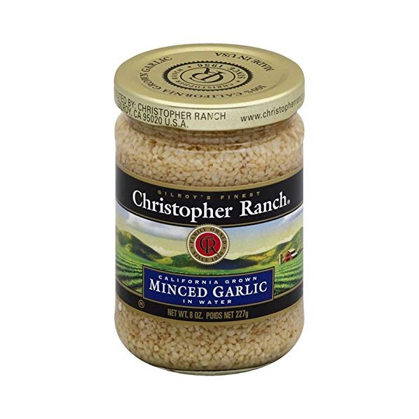 Christopher Ranch Minced Garlic in water (8oz) (1)