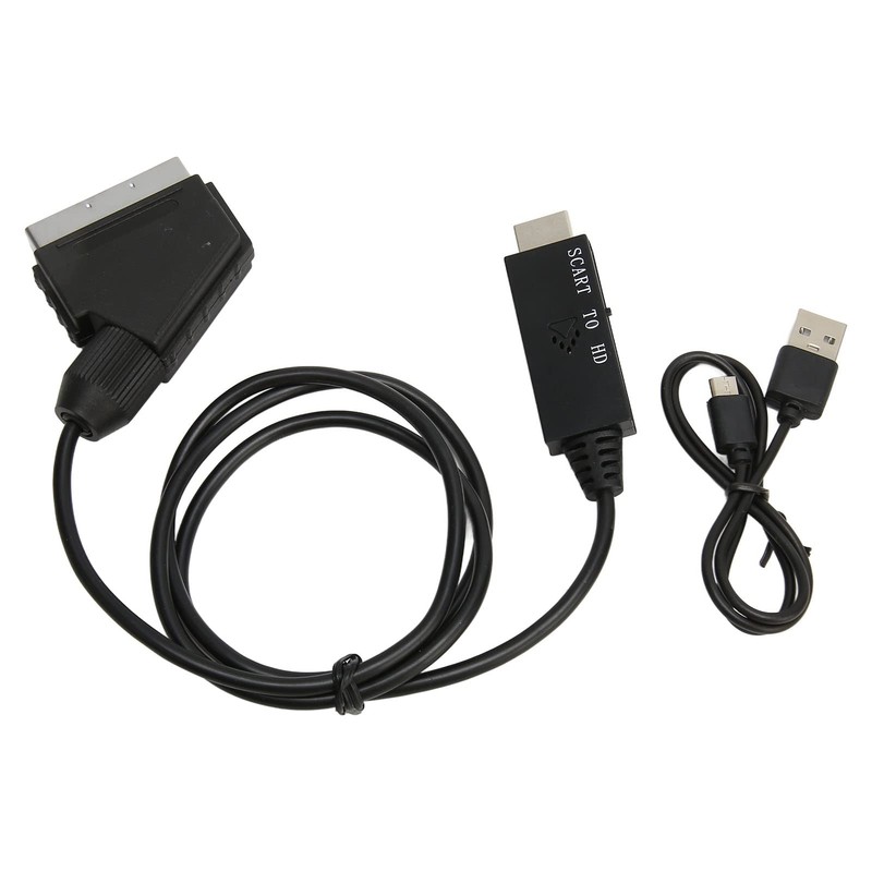 SCART to HD Multimedia Interface Converter Adapter - Support for