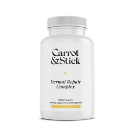 Carrot & Stick Dermal Repair Complex for Healthier Skin 60 Capsules Exp. 10/25
