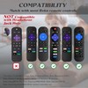 GMXT 3 Pack Remote Cover for Roku TV Remote Control,