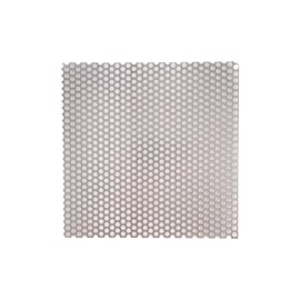 Perforated Metal Sheets,Perforated Stainless Steel Plate,304 Stainless Steel Metal mesh Plate,Metal mesh for DIY,Used for Ventilation,Decoration,Equipment Protection Cover,hole0.32in (11.8in×11.8in)