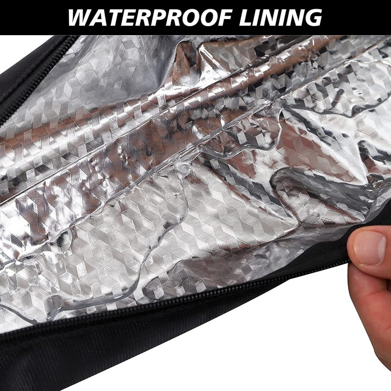 Beer Sleeve,Beer Sleeve for Golf Bag,7-Can Insulated Cooler Sleeve,Stores Up