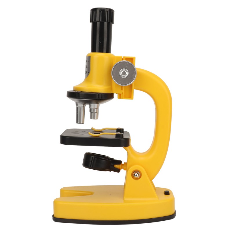 Kids Beginner Microscope Science Kit Portable 200X‑1200X Microscope Kit for