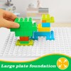 WYSWYG 2PCS Classic Large Base plates,10"x10" Building Board BasePlates,Compatible with