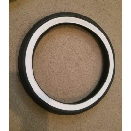 DURO VINTAGE SCHWINN 16X1&3/4 (47-317) TUBULAR S7 BICYCLE TIRE  WHITEWALL
