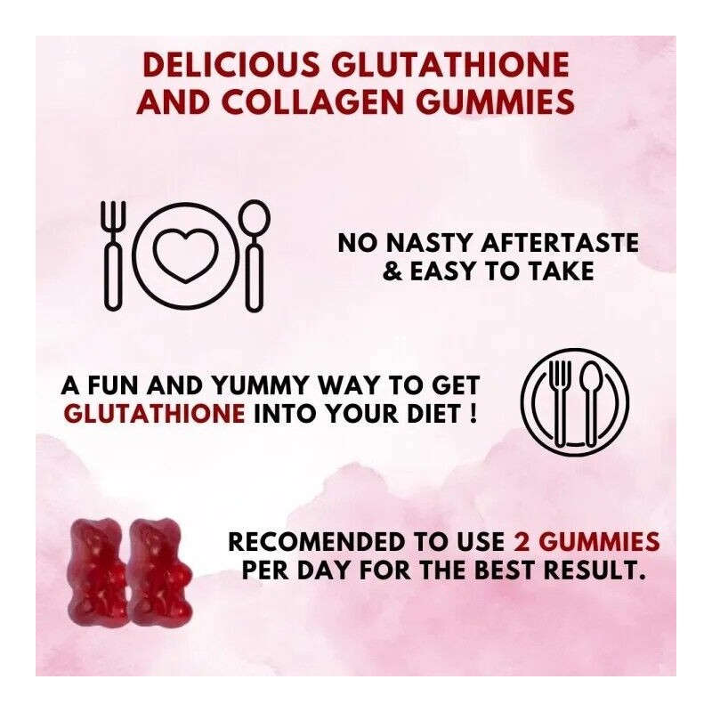Nature Glow 2 Bottles Nature Glow Glutathione Collagen - Strawberry