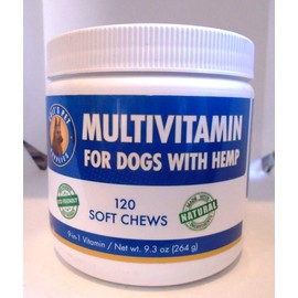 generic Multivitamin Dog Supplement for Digestion Skin & Coat Support 120 soft chews