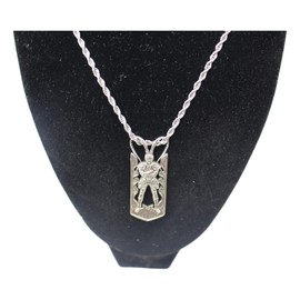 Joddfly Monkey Sun Wukong Fighting Buddha Pendant Amulet, Men's Long Necklace (DSXP)