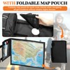 Jarocye ATV Saddle Bag with Map Pouch & Cooler, Water-Resistant