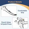 Eyelet Punch Kit with Pliers and Eyelets, 20cm/7.9inch Leather Belt