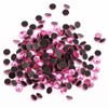 Crystal Hotfix Rhinestone,Machine Cut Stone 1440pcs/pkg (Dk.Pink,SS10/3mm)