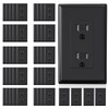 ELEGRP Decorator Wall Receptacle Outlet, Tamper Resistant 15A 125V Standard
