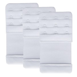 Bra Extender 3 Hook Bra Extension Strap Soft Stretchy, Pack of 3