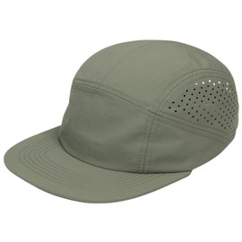TUISKU Men's 5 Panel Mesh Hat, Jet Cap, Shallow, Casual, Fishing, Outdoor, One Size Fits Most, green, Free size